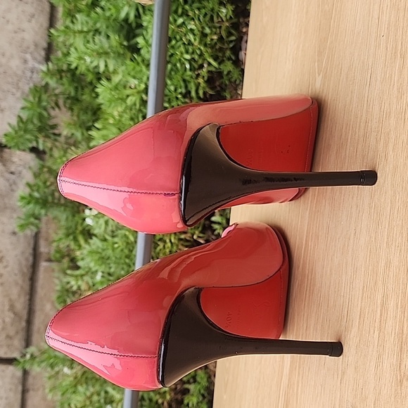 Christian Louboutin Kate Vibrant Pink Heels Size 40.5 - Picture 4 of 13